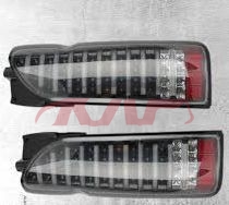 适用于丰田2005 海狮 后尾灯 LED，单光源 ， 黑底白罩 MX-387, 海狮 汽车配件, 丰田 汽车配件-MX-387