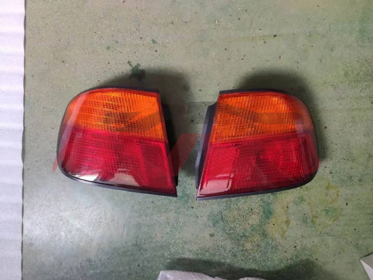 适用于尼桑Primera 1996-1999 4d&nbsp;尾灯，黄色，小弧度&nbsp;26550-2F726 26555-2F726, 尼桑 汽车配件, Primera 汽车配件-26550-2F726 26555-2F726