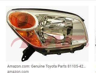 For Toyota 2041802 Rav4 head Lamp 81105-42280, Toyota  Auto Headlamps, Rav4  Accessories Price81105-42280
