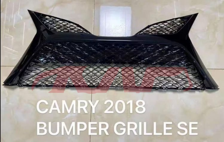 For Toyota 26612018-2020 Camry Se, Usa&nbsp;bumper Grille W/o Radar Hole Painted&nbsp;53113-06160   53113-06230, Camry Auto Accessorie, Toyota  Front Bumper Grille Guard-53113-06160   53113-06230