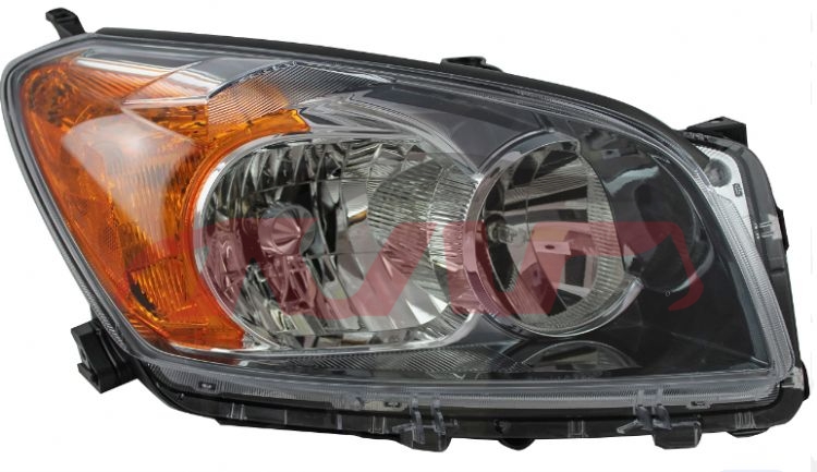 For Toyota 2442006-2008 Rav4&nbsp;head Lamp, Black&nbsp;r 81130-42371   L 81170-42371, Rav4 Automotive Parts, Toyota  Car Headlights-R 81130-42371   L 81170-42371