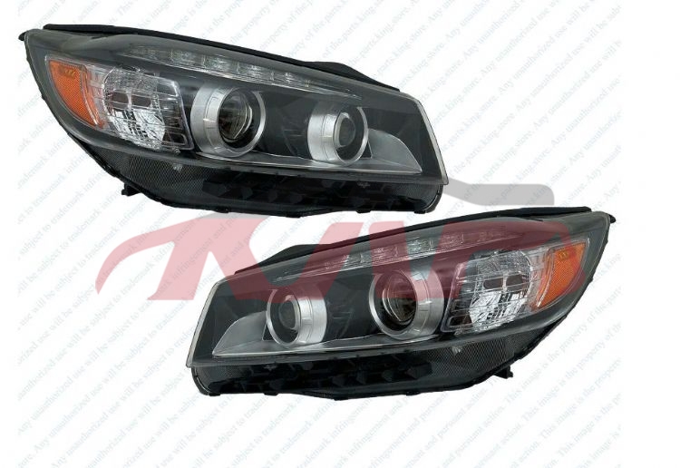 For Kia 15882015-2018 Sorento&nbsp;head Lamp Yellow W/led&nbsp;92101-c6000 92102-c6000, Sorento Auto Parts, Kia  Headlight Lamps-92101-C6000 92102-C6000