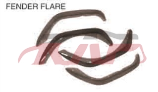 For Jeep 11362007-2017 Wrangler Jk&nbsp;wheel Eyebrow&nbsp;, Wrangler Car Parts Catalog, Jeep   Automotive Parts-