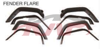 For Jeep 11362007-2017 Wrangler Jk&nbsp;wheel Eyebrow&nbsp;, Jeep  Auto Part, Wrangler Basic Car Parts-