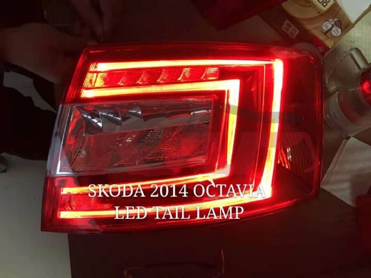 For Skoda 12852014 Octavia&nbsp;tail Lamp Led&nbsp;5e5945112a      5e5945111a, Skoda   Car Tail-lamp, Octavia Auto Part-5E5945112A      5E5945111A