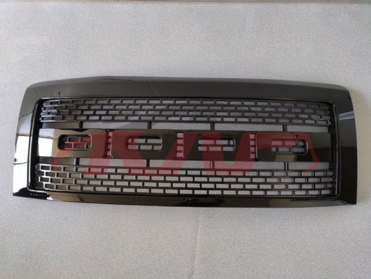 For Ford 11382009-2014 F150&nbsp;front Grille Gloss Black&nbsp;, F150  Pickup Truck Accessories, Ford  Car Parts-