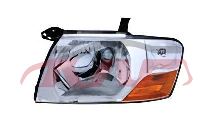 For Mitsubishi 13312001-2006 Pajero V73&nbsp;head  Lamp Chrome&white 2003&nbsp;r Mn-133754 L Mn-133753, Pajero Auto Parts Price, Mitsubishi  Auto Lamp-R MN-133754 L MN-133753