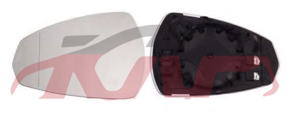 For Audi 14022014-2016  A3&nbsp;reversing Mirror Lens&nbsp;8v0857535e  8v0857536d, A3 Parts, Audi  Auto Parts-8V0857535E  8V0857536D