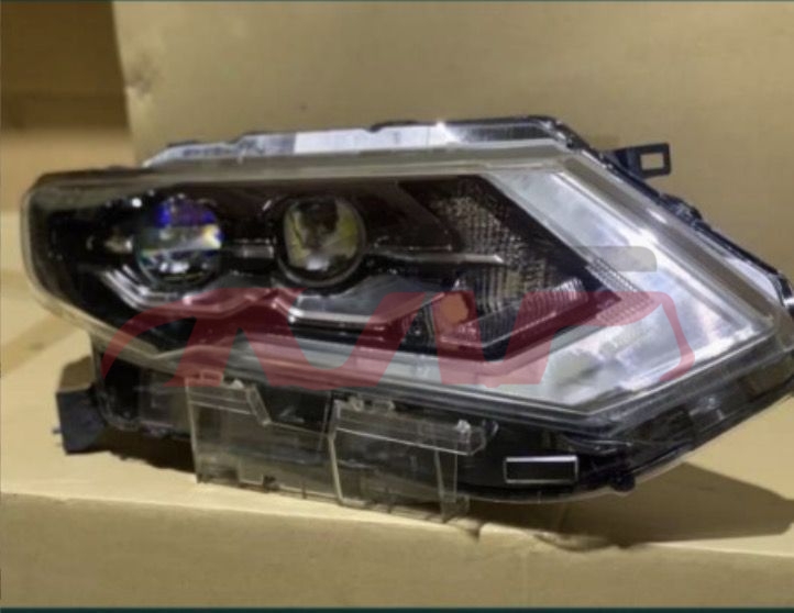 For Nissan 12112017 -2019 X-trail/rogue&nbsp;head Lamp, Modified Double Lens&nbsp;, Nissan  Stard Halogen Headlight, X-trail Rogue) Car Accessorie-