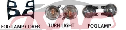 For Isuzu 35712020 D-max High&nbsp;fog Lamp Led+turning Lamp  W/fog Lamp Cover 4wd&nbsp;, D-max List Of Auto Parts, Isuzu   Car Lamp Led-