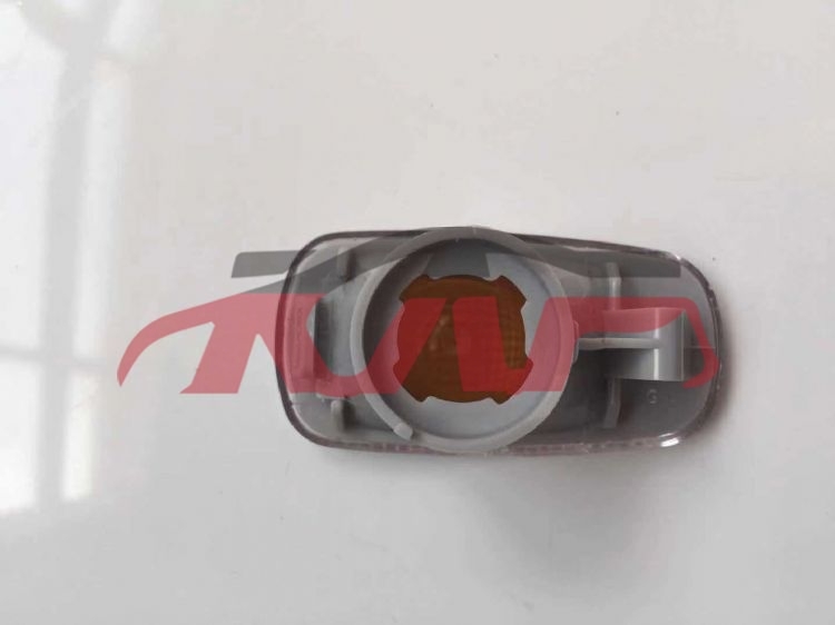 适用于丰田2003-2009 霸道/FJ120&nbsp;叶子板边灯，不带灯泡和底座，里面是黄色反光片&nbsp;, 霸道普拉多 汽车配件目录, 丰田 叶子板灯-