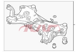 For Kia 15602016 Optima/k5&nbsp;crossmember&nbsp;62405-a8000, Optima(k5) Automotive Accessorie, Kia  Car Crossmember Replaced-62405-A8000