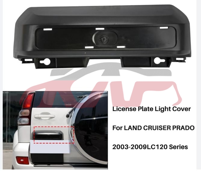 For Toyota 2402003-2009 Prado/fj120&nbsp;licence Board&nbsp;81696-60011, Toyota  Auto Lamp, Prado Parts Suvs Price-81696-60011