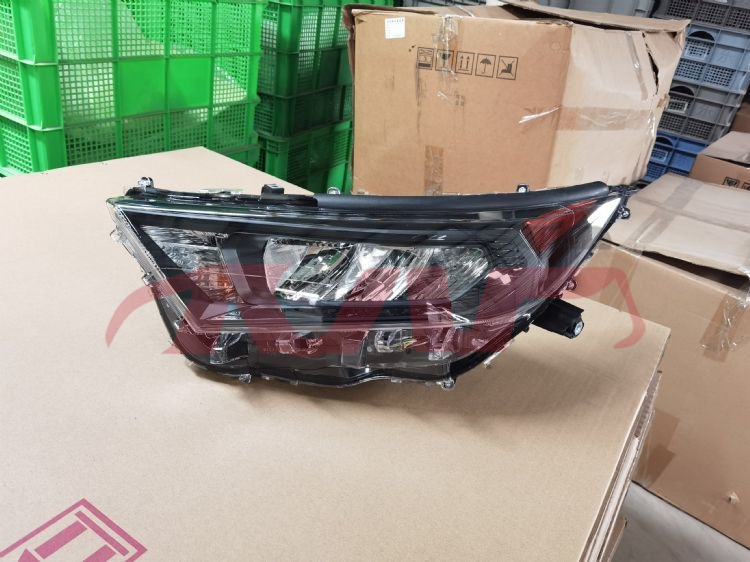 适用于丰田2019-2020 RAV4 美版&nbsp;前大灯，LED 电镀，黑底&nbsp;, 丰田 汽车配件, RAV4 汽车配件价格-