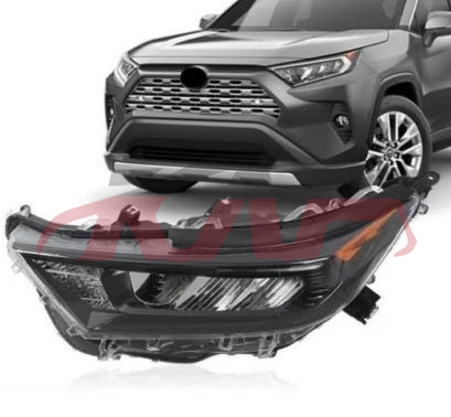 适用于丰田2019-2020 RAV4 美版&nbsp;前大灯，LED 电镀，黑底&nbsp;, 丰田 汽车配件, RAV4 汽车配件价格-