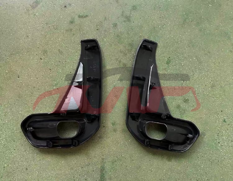 For Toyota 20382021 Hilux Rocco&nbsp;fog Lamp Cover Black 2 Drive,&nbsp;, Hilux Parts, Toyota  Fog Light Cover Assembled Without Holes-