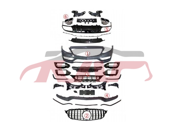 For Benz 1234w205 19-21&nbsp;refit Kit&nbsp;, Benz  Auto Lamps, C-class Carparts Price-
