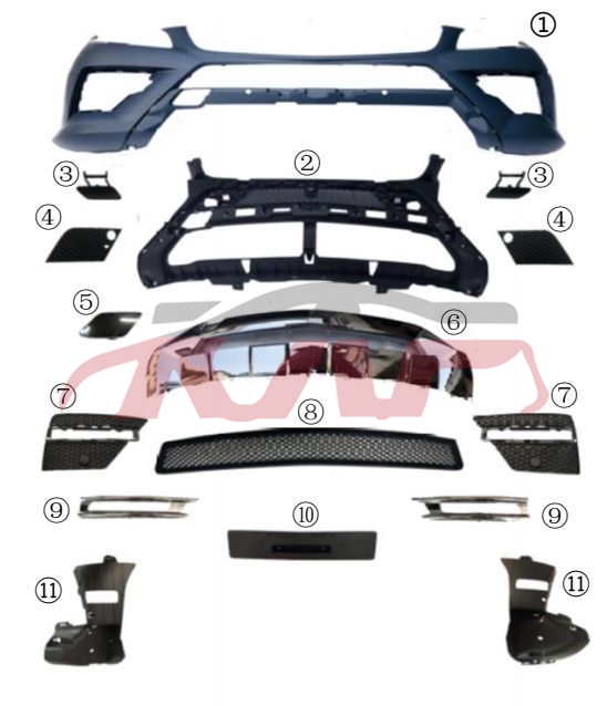 For Benz 490w166 13 New&nbsp;refit Kit&nbsp;, Benz  Car Parts, Ml Accessories Price-