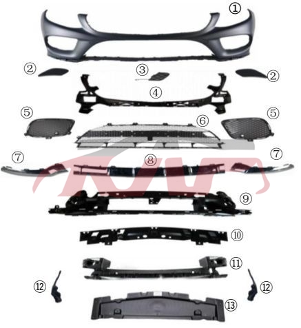 For Benz 1970w166 16-19&nbsp;refit Kit&nbsp;, Benz  Auto Lamp, Gle Car Parts-