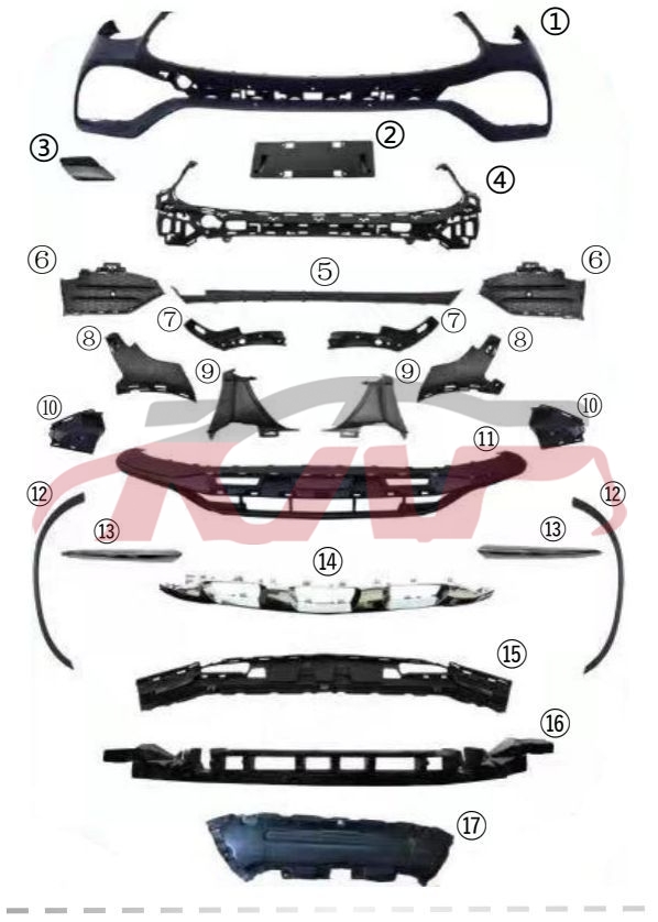 For Benz 2519w253 2020-2023&nbsp;refit Kit&nbsp;, Glc Automobile Parts, Benz  Auto Lamp-