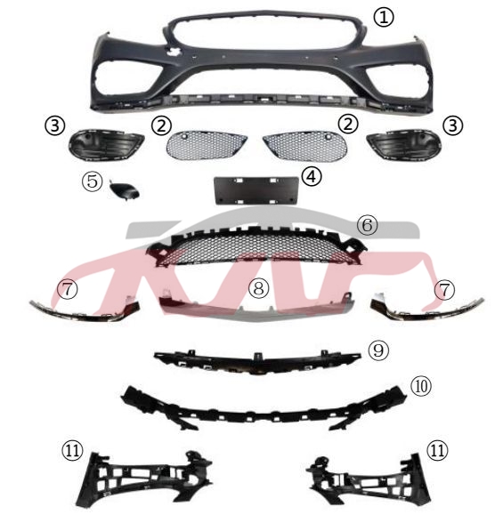 For Benz 474w205 14-18&nbsp;refit Kit&nbsp;, C-class Car Pardiscountce, Benz   Automotive Parts-