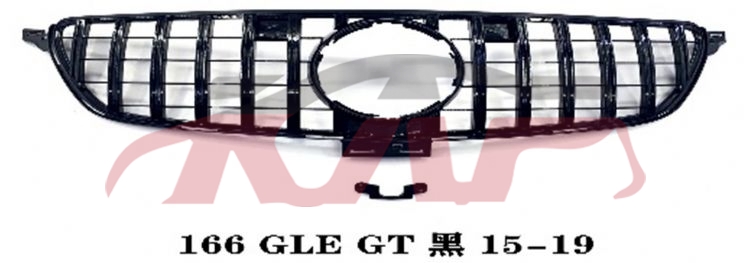 For Benz 490w166 13 New&nbsp;grille Piano Black&nbsp;, Benz  Grille Assembly, Ml Parts-