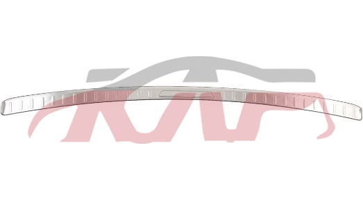 For Ford 21342015 Edge&nbsp;trim Trunk Chrom&nbsp;fk7b 17e911 A, Edge Car Accessorie, Ford   Car Body Parts-FK7B 17E911 A