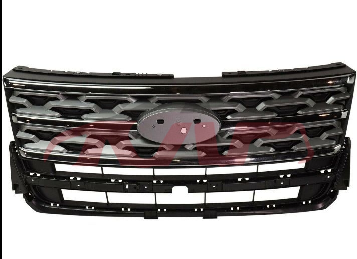 For Ford 12282018 Explorer&nbsp;grille Sliver&nbsp;jb5z-8200-ak   Jb53-8200-ac, Ford  Car Parts, Explorer  Auto Parts Shop-JB5Z-8200-AK   JB53-8200-AC