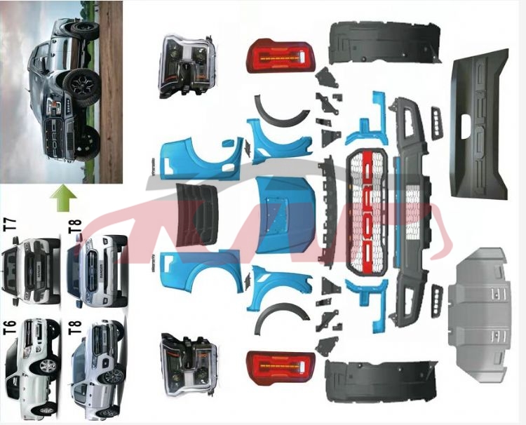 For Ford 10982012 Ranger&nbsp;2012&nbsp;, Ford  Auto Parts, Ranger Auto Parts Price-