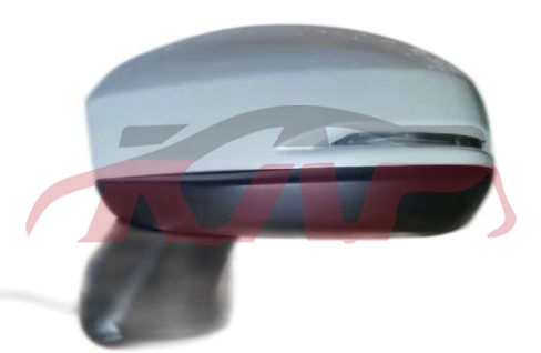 适用于本田2014 飞度GK5 倒车镜 7线带灯带折叠 /珍珠白 , 飞度 汽车配件价格, 本田 汽车配件-