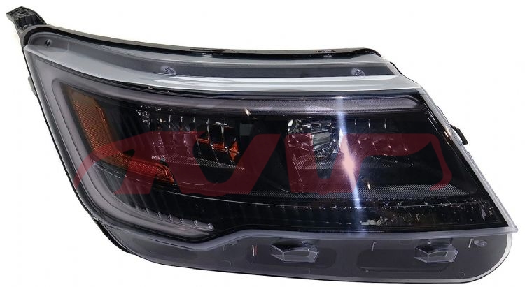 For Ford 19012016 Explorer&nbsp;head Lamp W/led All Black&nbsp;, Explorer  Car Spare Parts, Ford   Automotive Accessories-