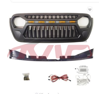 For Jeep 17312018 Wrangler Jl&nbsp;grille 4x4&nbsp;, Jeep  Auto Grilles, Wrangler Automotive Accessories-