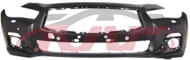 For Infiniti 8672014-2017 Q50&nbsp;front Bumper W/radar Hole&washer Hole&license Hole&nbsp;62022-2v73h, Infiniti  Auto Lamps, Q50 Replacement Parts For Cars-62022-2V73H