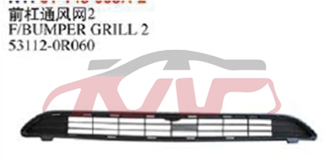 For Toyota 2039516 Rav4 bumper Grille Without Camera Hole , Rav4  Automotive Parts, Toyota  Car Parts