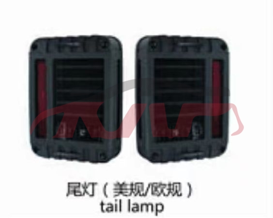 For Jeep 17312018 Wrangler Jl&nbsp;tail Lamp&nbsp;, Wrangler Car Part, Jeep  Car Parts-