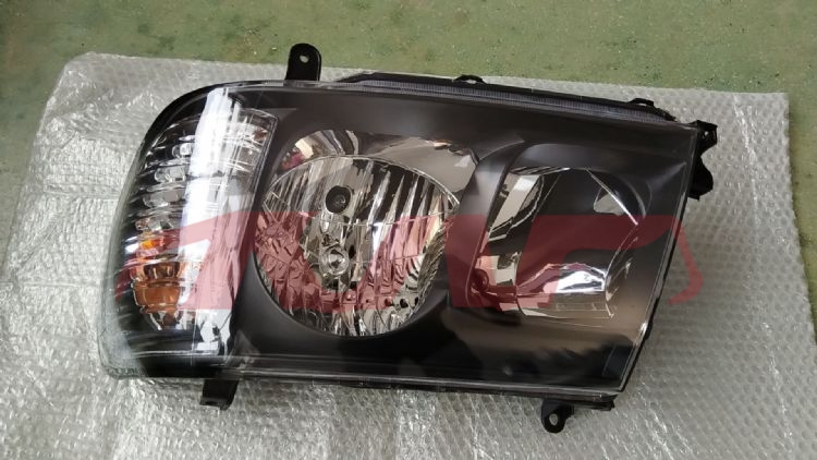 适用于丰田2005-2006 兰德酷路泽 FJ100&nbsp;大灯 黑&nbsp;, 丰田 汽车配件, 兰德酷路泽 汽车配件-