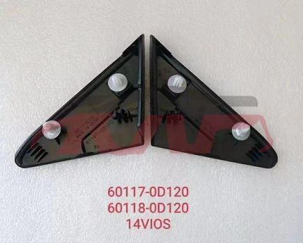 For Toyota 2192014 Vios&nbsp;mirror Cover Pillow&nbsp;l 60118-0d120 R 60117-0d120 L 60118-0d130 R 60117-0d130, Toyota   Automotive Accessories, Vios Auto Parts Prices-L 60118-0D120 R 60117-0D120 L 60118-0D130 R 60117-0D130