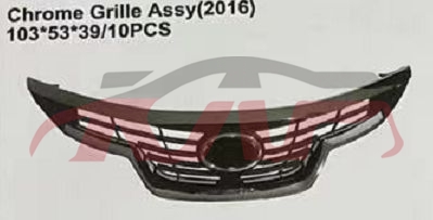 For Toyota 24492016 Etios grille , Toyota  Car Front Grille, Etios Car Parts