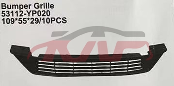 For Toyota 24492016 Etios&nbsp;bumper Grille&nbsp;53112-yp020, Toyota   Automotive Parts, Etios Automotive Parts-53112-YP020
