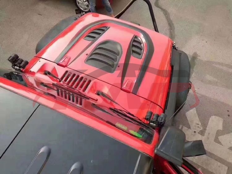 For Jeep 11362007-2017 Wrangler Jk&nbsp;machine Cover&nbsp;, Jeep   Car Body Parts, Wrangler Car Accessories-