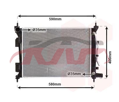 For Hyundai 15412014 I10&nbsp;condenser Assy&nbsp;25310-0u050, Hyundai   Car Body Parts, I10 List Of Car Parts-25310-0U050