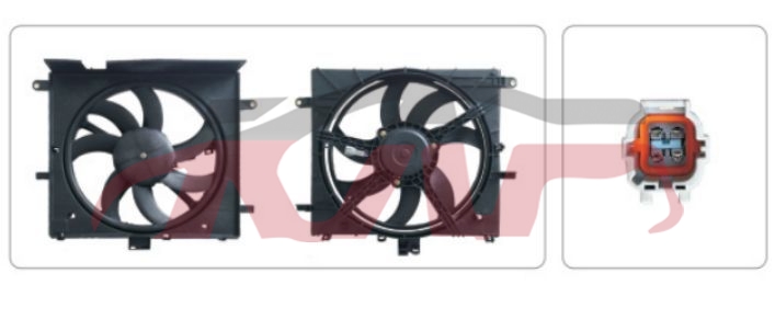For Nissan 3492011 Sunny/versa&nbsp;electronic Fan Assemby&nbsp;21481-1hs2a   21481-1hs2c, Nissan  Auto Electric Fan, Sunny  Automotive Parts-21481-1HS2A   21481-1HS2C