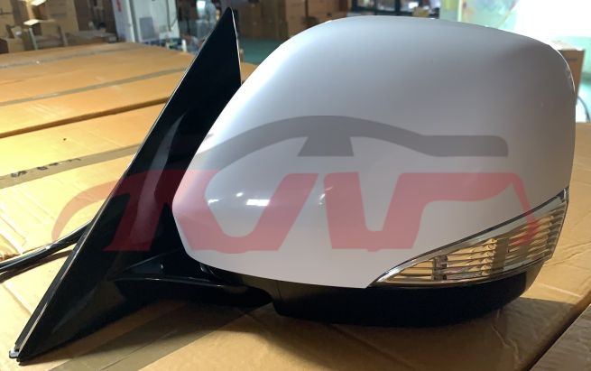 For Nissan 20952014 Patrol&nbsp;door Mirror, 9 Line&nbsp;96302-1lk1a 96301-1lk1a, Nissan  9 Lines, Electric+fold+lamp+puddle Lamp, White, Patrol Automotive Parts-96302-1LK1A 96301-1LK1A