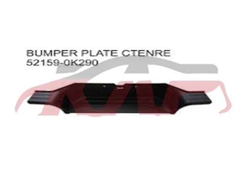 For Toyota 2312015 Hilux Revo&nbsp;rear Bumper&nbsp;52159-0k290, 53812-kk050, Toyota  Parts Auto Rear Bumper Factory, Hilux Carparts Price-52159-0K290, 53812-KK050