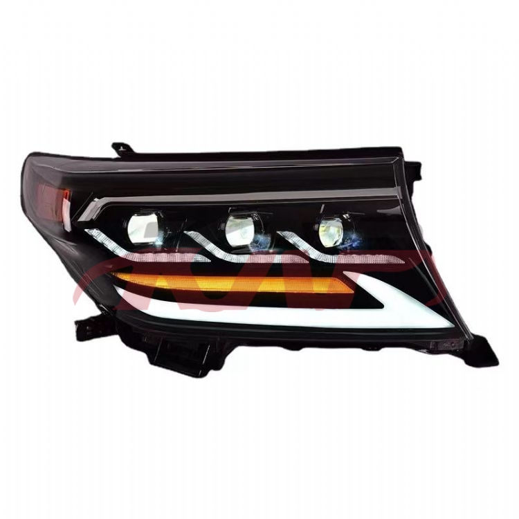 For Toyota 2362012-2015 Land Cruiser Fj200&nbsp;head Lamp, Modified Double Lens&nbsp;, Toyota  Auto Headlight, Land Cruiser Car Spare Parts-