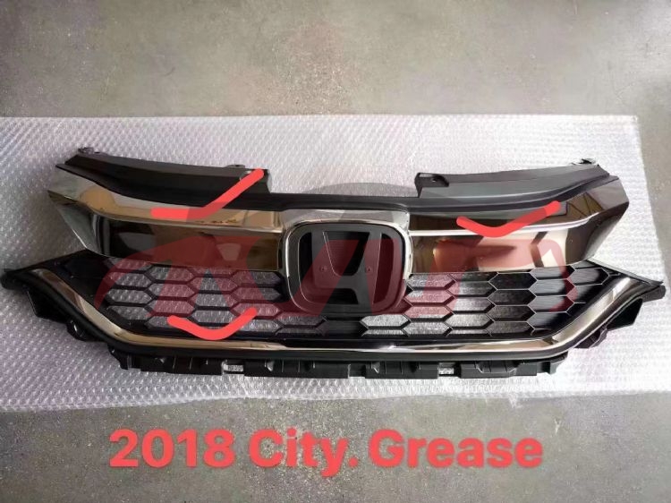 For Honda 19912018 City&nbsp;grille Chrome&nbsp;71121-t9d-k10, City  Car Part, Honda  Auto Part-71121-T9D-K10