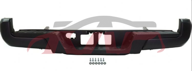 For Toyota 8212016-2020 Tacoma&nbsp;rear Bumper Black Wihtou Hole&nbsp;, Tacoma List Of Auto Parts, Toyota   Guard Rear Bar -