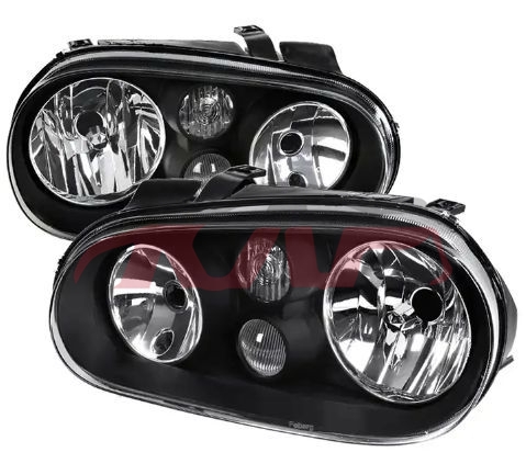 For V.w. 207531998-2002 Golf 4&nbsp;black Head Lamp&nbsp;, V.w.  Auto Headlights, Golf Accessories-