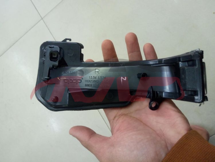 适用于丰田2020 伊诺华&nbsp;倒车镜镜灯，黑&nbsp;, 伊诺华 汽车配件, 丰田 镜灯-