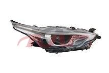 For Toyota 24552017 Yaris&nbsp;head Lamp, High&nbsp;l:81550-0de40 R:81100-0de40, Yaris List Of Auto Parts, Toyota  Car Headlamps-L:81550-0DE40 R:81100-0DE40